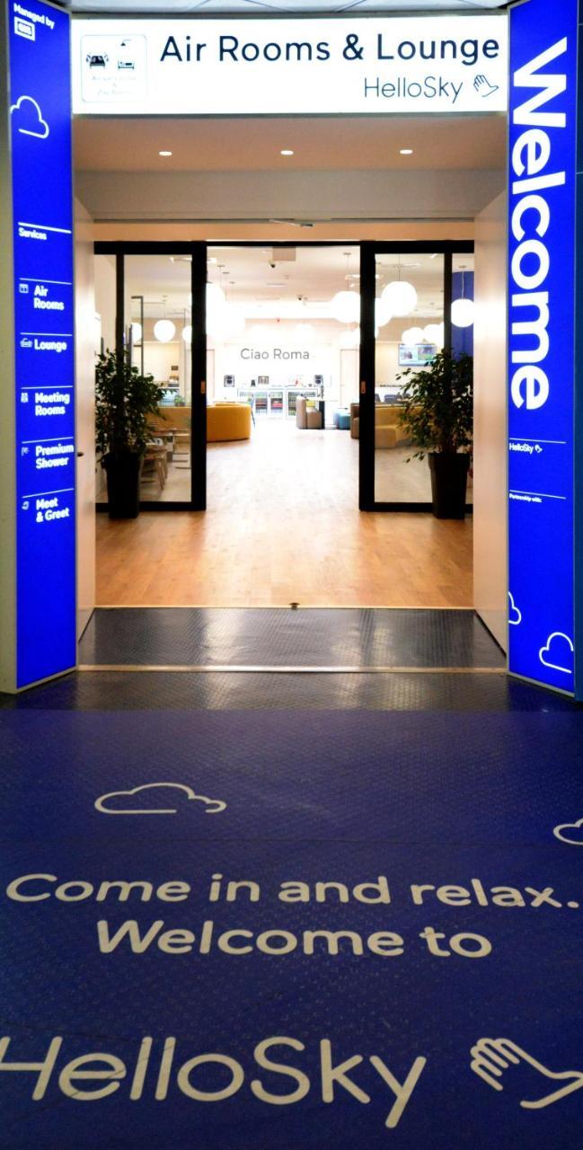 Air Rooms Rome Airport by HelloSky Fiumicino Eksteriør bilde