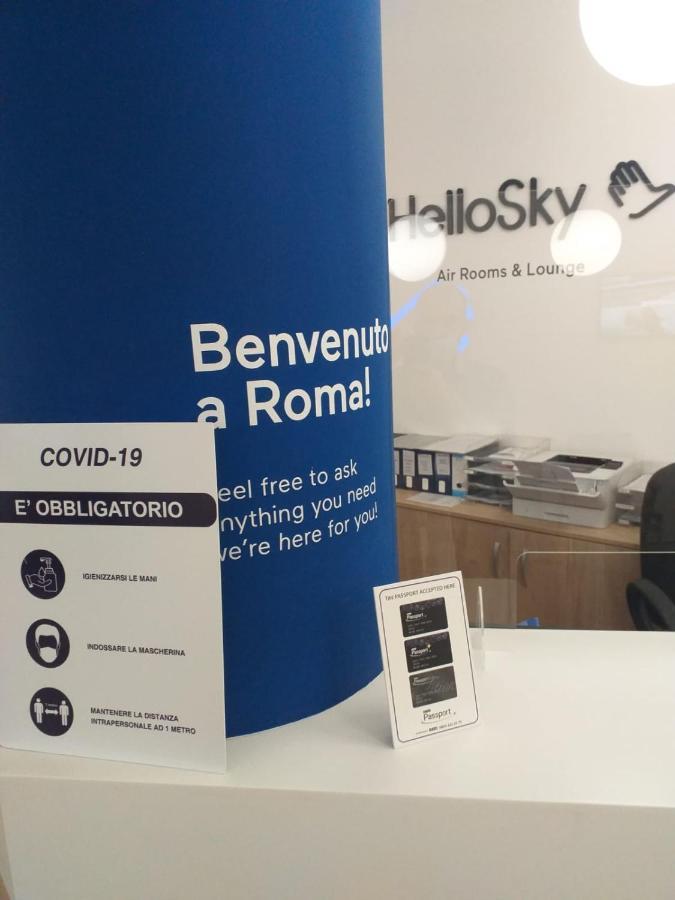 Air Rooms Rome Airport by HelloSky Fiumicino Eksteriør bilde